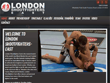 Tablet Screenshot of londonshootfighterseast.com